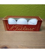 Titleist 384DT Golf Balls 90 Compression 3 Balls Cut Proof Cover 1 Sleev... - $14.52