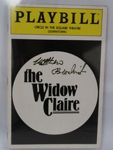 Matthew Broderick Signed Autographed &quot;The Widow Claire&quot; Theatre Playbill - £15.72 GBP