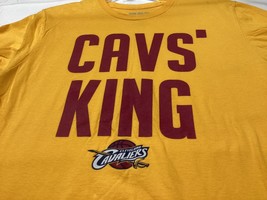 Adidas The Go To Tee Cleveland Cavaliers “CAVS’ KING” Large T Shirt Cavs - £11.07 GBP
