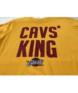 Adidas The Go To Tee Cleveland Cavaliers “CAVS’ KING” Large T Shirt Cavs - $13.85