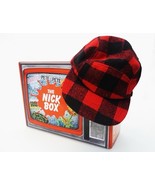 NICKELODEON Nick Box Adventures of PETE AND PETE HAT Red Black Plaid Fla... - $54.33 CAD