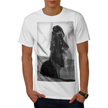 Wellcoda Easter Island Art Mens T-shirt, World Graphic Design Printed Tee - £14.63 GBP+