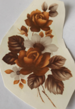 5 Roses &amp; Daisies Waterslide Ceramic Decals 4.75&quot; - Vintage - $4.25