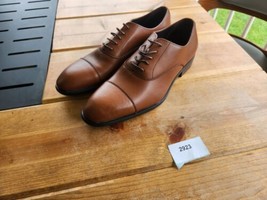 Nordstrom Rack Brown Leather Dress Shoes 9.5M - £89.44 GBP