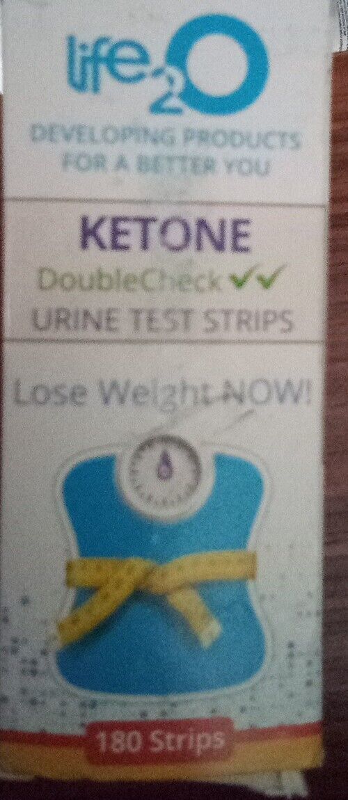 life2O DoubleCheck Ketone Test Strips 180ct, 50x More Reliable Test, Ket... - $9.70