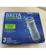 Brita Stream Pitcher Replacment Water Filter 3-PACK Model OB05 (40 Gallo... - $16.28 CAD