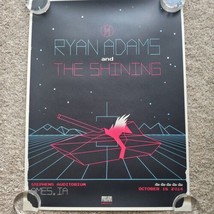 Ryan Adams &amp; The Shining Stephens Auditorium 2014 Minsloff Concert Poster HTF  - £35.29 GBP