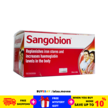 Sangobion Iron Supplement &amp; Help Increase Haemoglobin 100 Capsules FREE ... - $40.29