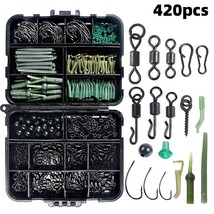 WHYY Articulos De Pesca Carp Fishing Tackle Kit Anti Tangle Sleeves Hook Stop Be - £97.50 GBP