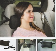 Headrest Neck Pillow for Plane, car or Home Made in USA from Memory Foam.5504 - £38.68 GBP