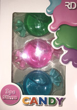 Slime Liquid Candy(3 Pack Assorted Green,Pink,Blue W 2 Straws Inside-Kids toy - £10.00 GBP
