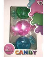 Slime Liquid Candy(3 Pack Assorted Green,Pink,Blue W 2 Straws Inside-Kid... - $14.73
