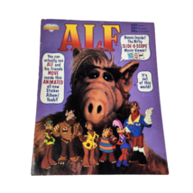 VINTAGE 1987 DIAMOND ALF STICKER ALBUM BOOK W/ SOME STICKERS NO 3D GLASSES - £36.63 GBP