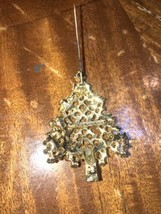 VINTAGE EISENBERG ICE SPARKLY CHRISTMAS TREE BROOCH In Stock - $47.03