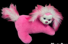 Puppy Surprise White &amp; Pink Glitter Dog 12” Plush Mom Only - £7.06 GBP