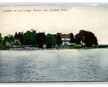 Lakeside Inn Cottages Bantam Lake Litchfield Connecticut CT UNP  DB Post... - $4.90