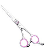 Washi Pink skull shear 440c steel vs best professional hairdressing scis... - $278.74 CAD