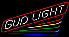 Bud light rainbow neon sign 16 x 16  thumb200