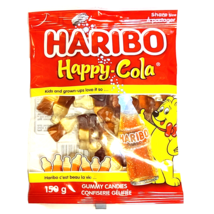 Haribo HAPPY-COLA Gummy Candies / Haribo Happy Cola 150G Best Before 2024/08/24 - £4.62 GBP