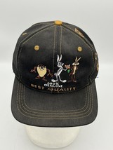Vintage Warner Bros Looney Tunes Acme Hat Snapback 90s Embroidered Bugs Taz USA - £14.94 GBP