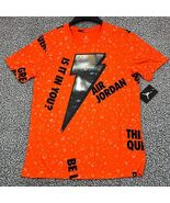 Gatorade x Air Jordan Shirt Men Large Orange Jumpman Short Sleeve Crew N... - $179.92 CAD