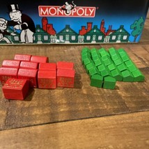 1985 Monopoly 1935 Commemorative Edition Replacement Hotels (11) Houses ... - £9.57 GBP