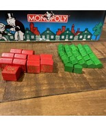 1985 Monopoly 1935 Commemorative Edition Replacement Hotels (11) Houses ... - £9.62 GBP