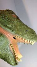 Dinosaur Latex Mask, Green Adult size - $18.41