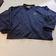 Zero Restriction Jacket Men&#39;s Large Blue Golf Outerwear Pullover Poly Wi... - €17,78 EUR