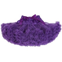 Beautifulfashionlife Womens&#39; Tulle pettiskirt Tutu Skirts Purple,XLarge - £22.94 GBP