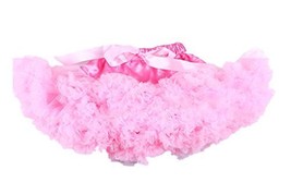 Beautifulfashionlife Girls Tulle pettiskirt Tutu Skirts Pink,Large [Apparel] - £21.29 GBP