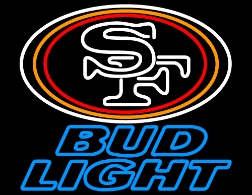 49ers neon light 2025