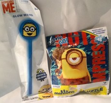 Disney Despicable Me Minion Easter Filler   Glow Wand &amp; Puzzle New In Pkg - £3.88 GBP