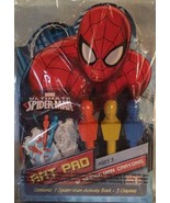Marvel Spider-Man Art Pad With Spider-Man Figure Crayons - Stocking Stuffer - £5.54 GBP