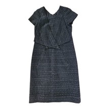 CHANEL 2011 Spring Black Eyelet Tweed Dress by Karl Lagerfeld Women&#39;s 38/US 2 - £928.63 GBP