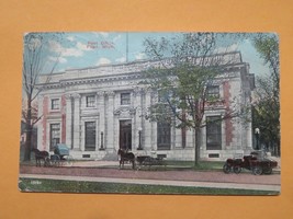 Postcard (1913) Flint Michigan Post Office (T98) - £11.98 GBP