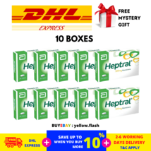 10 X Abbot Heptral 500MG Ademettione Foie Suppléments 20 Comprimés DHL Express - £374.39 GBP