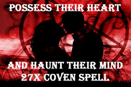 HAUNTED 27X POSSESS THEIR HEART &amp; HAUNT THEIR MIND LOVE EXTREME MAGICK 9... - $13.33