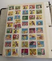Vtg 70’s 80&#39;s Sticker 50 Pages Album Collection Peanuts My Melody Toots Garfiel - £191.47 GBP