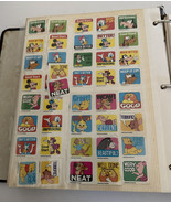 VTG 70’s 80&#39;s STICKER 50 Pages ALBUM COLLECTION Peanuts My Melody Toots ... - £192.57 GBP