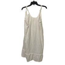 Kona Sol White Beach Cover Up Dress Womens Size Large Summer Vacation Tr... - $19.00