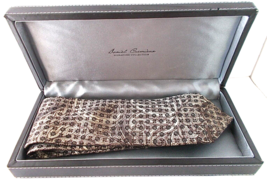 Silk Tie Hand Made Signature Collection Tie Coffin DANIEL CREMIEUX - £23.70 GBP