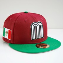 New Era 59Fifty Men&#39;s Fitted Hat Mexico World Baseball Limited-Edition M... - £74.28 GBP