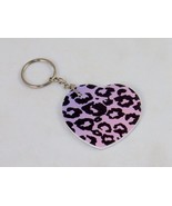 24 Nail File Key Rings ~ Heart Shape w/Pink Leopard Print, Party Favor G... - £8.59 GBP