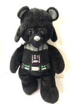 Build A Bear STAR WARS Darth Vader w/Cape Black Bear Plush Figure - £11.84 GBP
