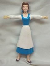 VINTAGE Bend Ems Disney Beauty and the Beast BELLE Plastic Rubber Toy Fi... - £11.68 GBP