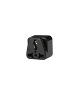 Universal Travel Adapter Converter UK/EU/AU To US Travel Plug In, Black - £6.32 GBP