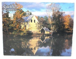 Vintage Whitman Crown Guild 1000 Piece Jigsaw Puzzle River Reflections 4711-32 - £8.13 GBP