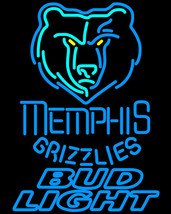 NBA Bud Light Memphis Grizzlies Neon Sign - £560.48 GBP