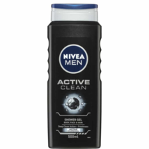 Nivea Men Active Clean Shower Gel 500mL - $73.76